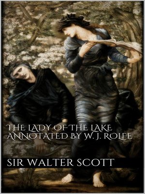 cover image of The Lady of the Lake annotated by William J. Rolfe